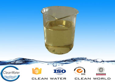물 정화와 제지 공장을 위한 양이온 중합체 높은 순수성 무색 노란 액체 polyamine
